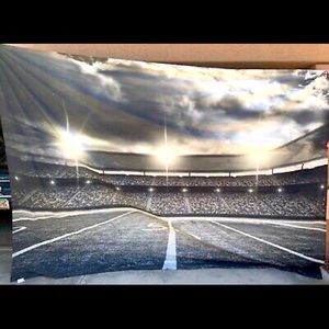 Football dorm tapestry